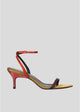 Sandali con tacco multicolor 119Z75BK010 LOLA CRUZ
