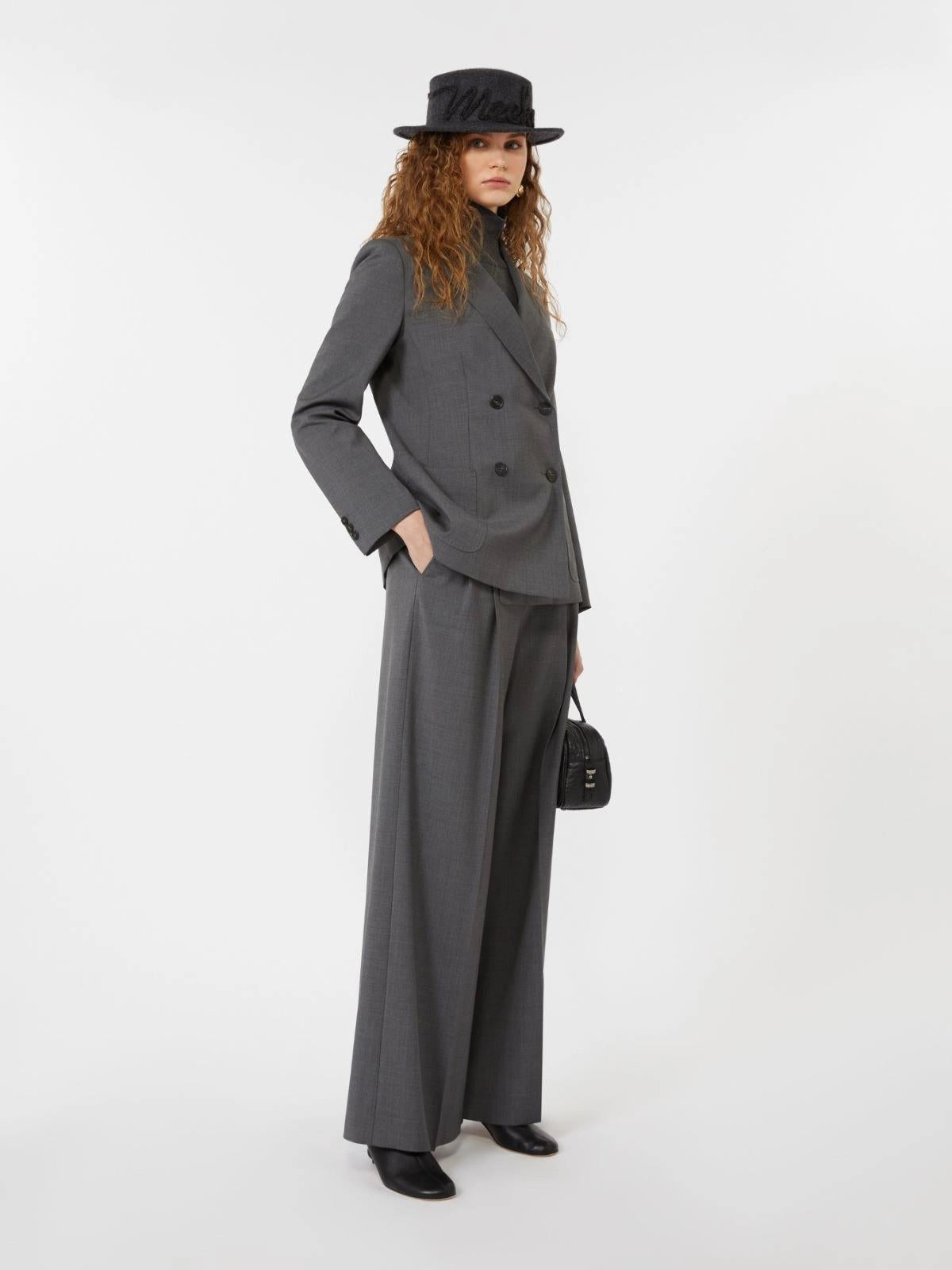 Pantalone in lana stretch ADELFI004 MAXMARA